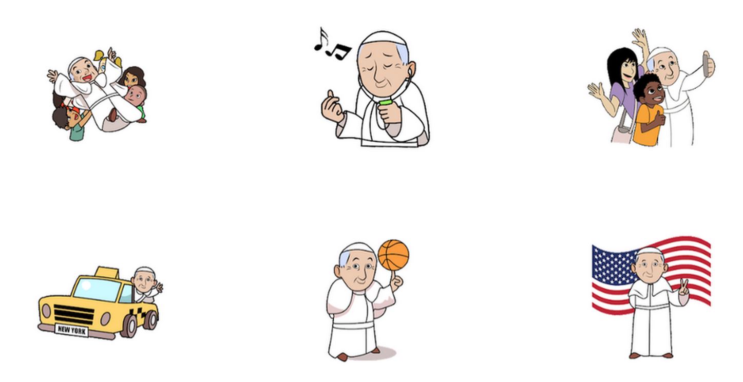 Pope emojis